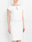 Платье-футляр из хлопка с коротким рукавом Moschino Cheap&Chic  –  Модель Верх-Низ