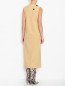 Платье на пуговицах с карманами Nina Ricci  –  МодельВерхНиз1