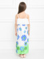 Платье из хлопка с цветочным узором Parrot Italy  –  Модель Верх-Низ1