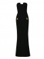 Платье-макси  без бретелей с декоративными пуговицами Versace 1969  –  Общий вид