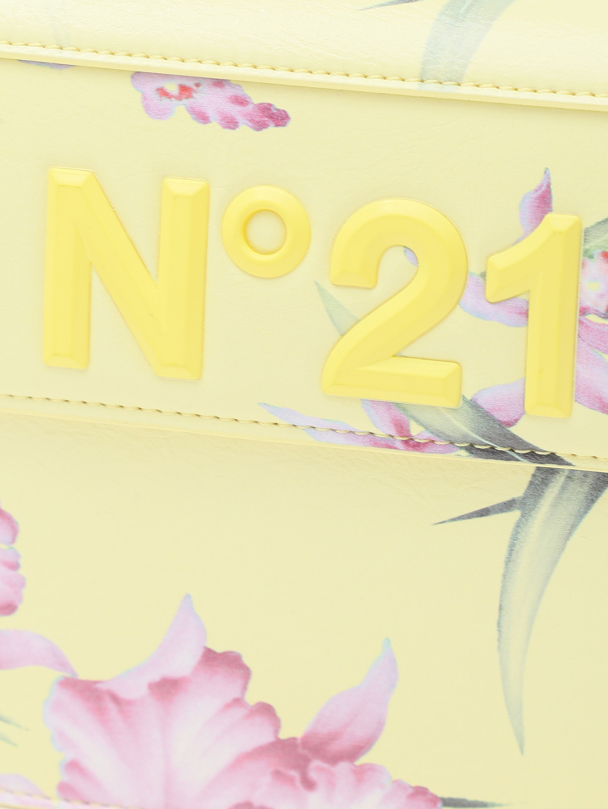 Сумка с цветочным узором и логотипом N21  –  Деталь  – Цвет:  Узор
