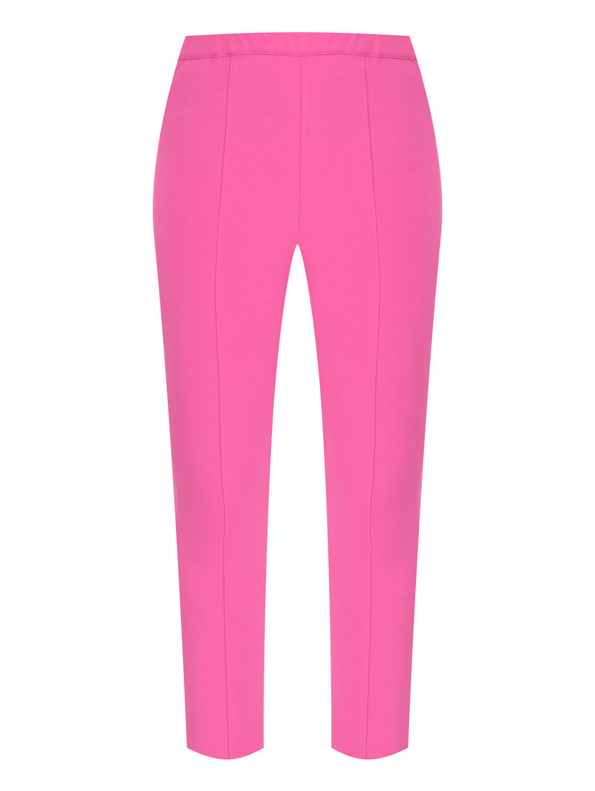 Трикотажные брюки-клеш Marina Rinaldi  –  Общий вид  – Цвет:  Розовый
