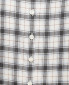Блуза из хлопка с принтом "клетка" Chloé Stora  –  Деталь