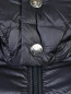 Куртка трикотажная из шерсти на молнии Moncler  –  Деталь
