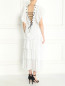 Платье из хлопка с декором Sonia Rykiel  –  Модель Верх-Низ1