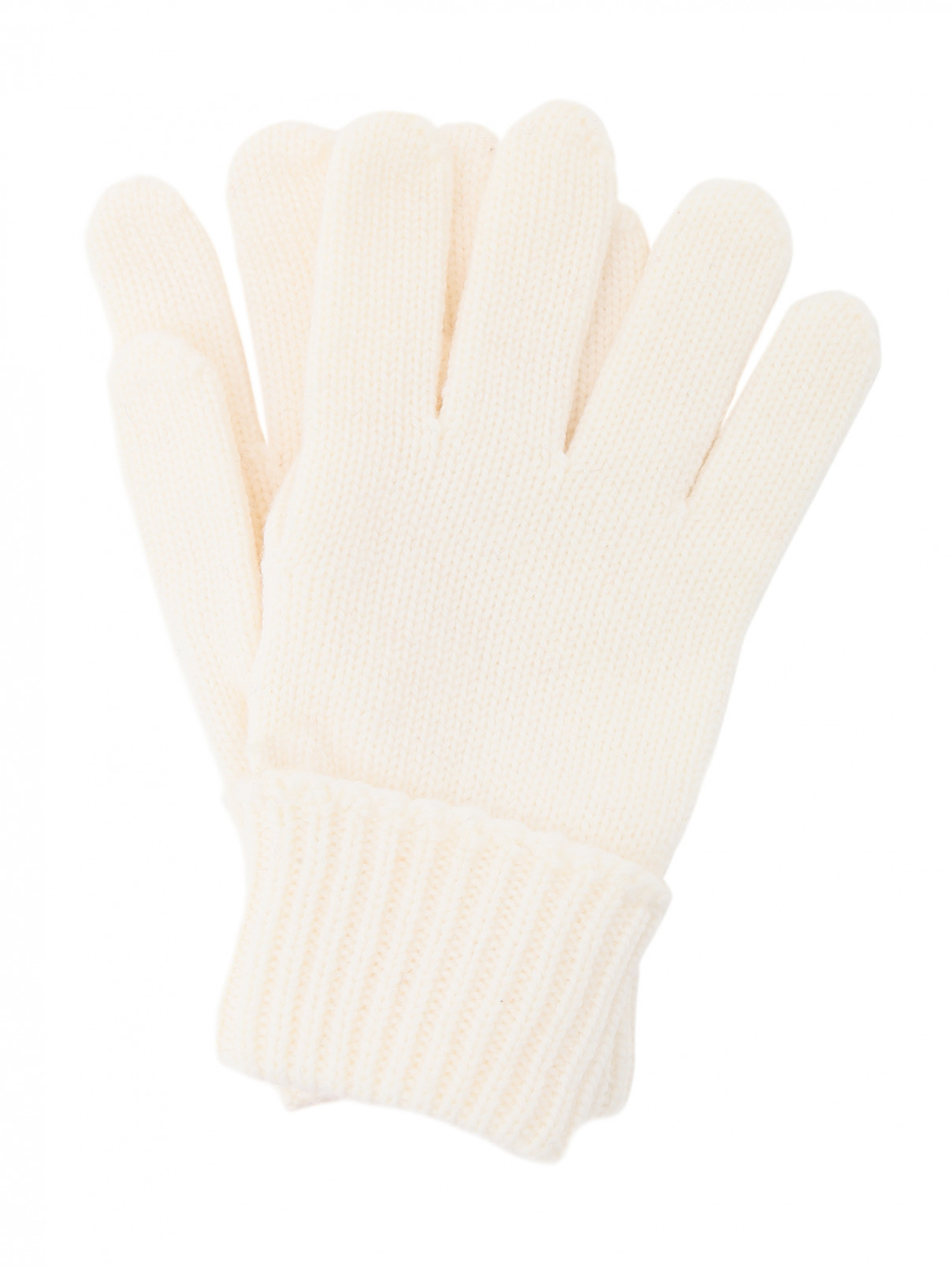 Перчатки из шерсти IL Trenino  –  Общий вид  – Цвет:  Белый