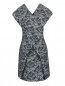 Платье-мини из фактурной ткани Kenzo  –  Общий вид