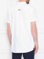 Рубашка из хлопка с коротким рукавом Tommy Jeans  –  МодельВерхНиз1
