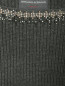 Джемпер из шерсти и кашемира декорированный стразами Ermanno Scervino  –  Деталь