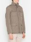 Куртка из хлопка с накладными карманами Herno  –  МодельВерхНиз