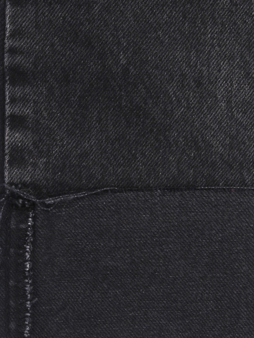 Прямые джинсы с подворотами - Деталь2