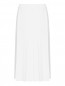 Трикотажная юбка-миди со складками MRZ  –  Общий вид