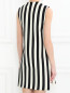 Платье без рукавов с узором "полоска" Calvin Klein 205W39NYC  –  МодельВерхНиз1