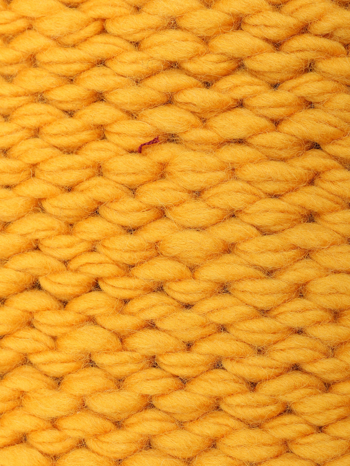 Шапка из шерсти крупной вязки J.W. Anderson  –  Деталь  – Цвет:  Оранжевый