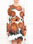 Платье с цветочным узором Sportmax  –  Модель Верх-Низ