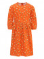 Платье из микровельвета с карманами Stella McCartney kids  –  Общий вид