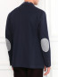 Однобортный пиджак из хлопка и льна Tombolini  –  Модель Верх-Низ1