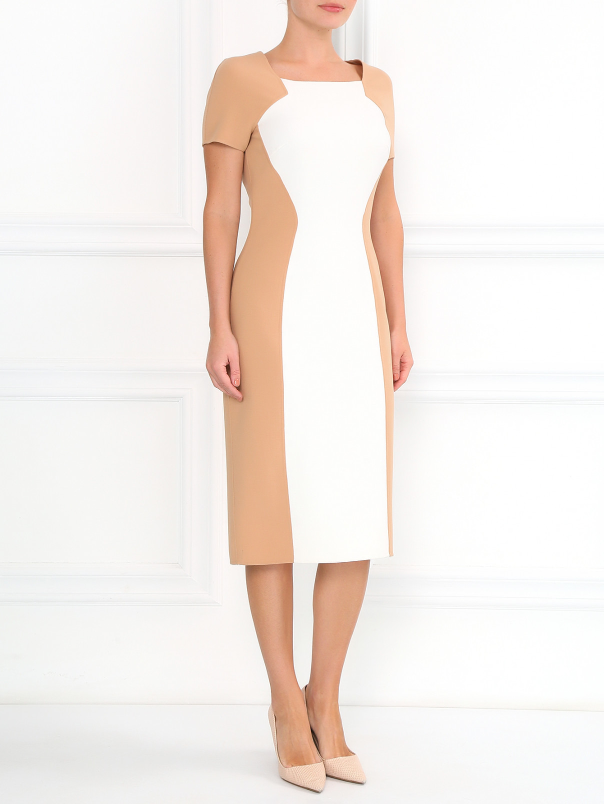 Платье-футляр из шерсти Michael Kors  –  Модель Общий вид