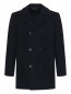 Двубортное пальто из шерсти Manzoni 24  –  Общий вид