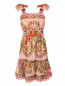 Сарафан из шелка с узором Dolce & Gabbana  –  Общий вид