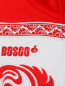 Толстовка из хлопка с вышивкой и боковыми карманами BOSCO  –  Деталь