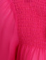 Блуза из шелка с лентами Moschino Boutique  –  Деталь