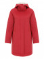 Пальто из смесовой шерсти с капюшоном Max&Co  –  Общий вид