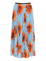 Плиссированная юбка с цветочным узором Paul Smith  –  Общий вид