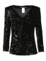 Блуза, декорированная пайетками Marina Rinaldi  –  Общий вид