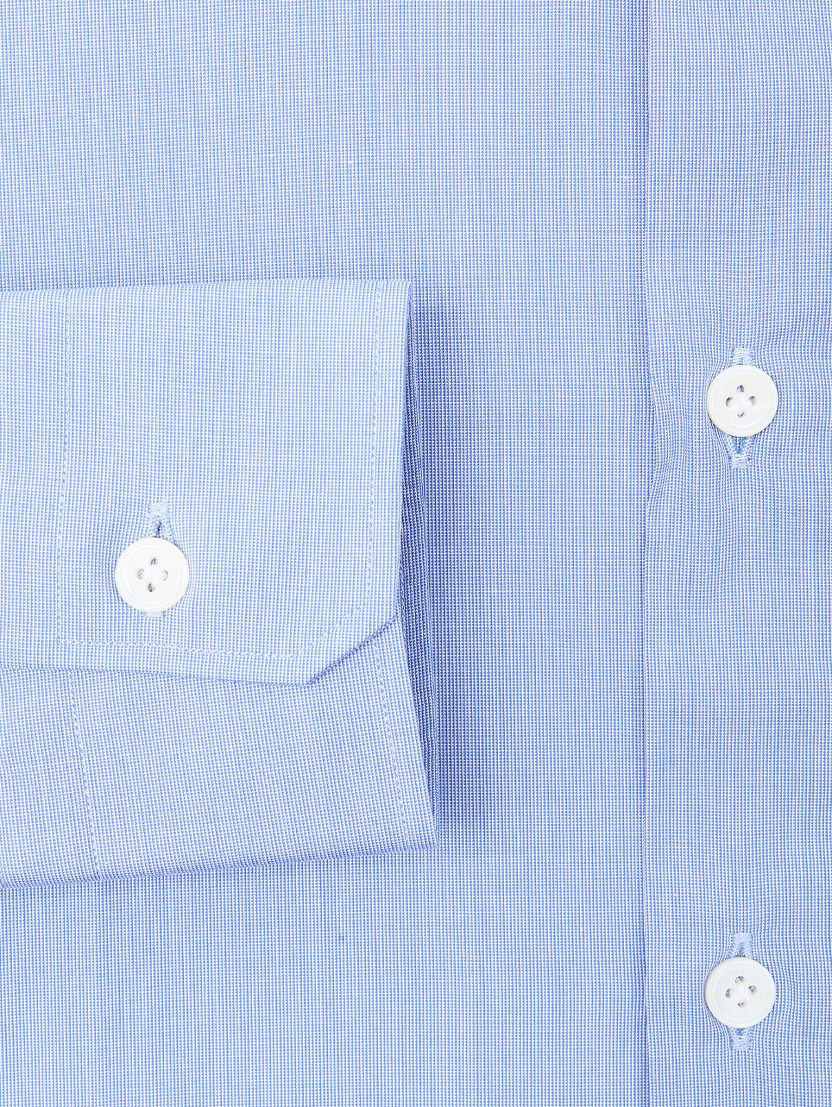 Рубашка из хлопка Pal Zileri  –  Деталь1  – Цвет:  Синий