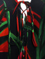 Платье из шелка свободного кроя с узором Barbara Bui  –  Деталь