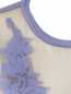 Платье-макси из трикотажа с декоративной отделкой Alberta Ferretti  –  Деталь
