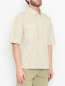 Рубашка из хлопка с короткими рукавами Barena  –  МодельВерхНиз