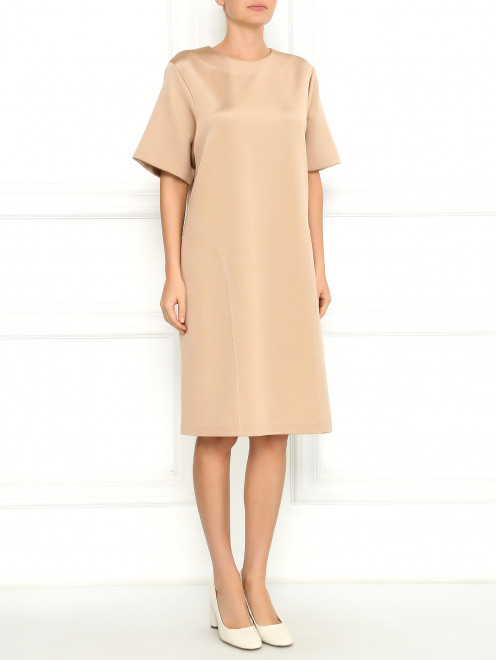 Трикотажное платье свободного кроя Jil Sander - Модель Общий вид