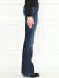 Джинсы-клеш с потертостями Armani Jeans  –  Модель Верх-Низ2