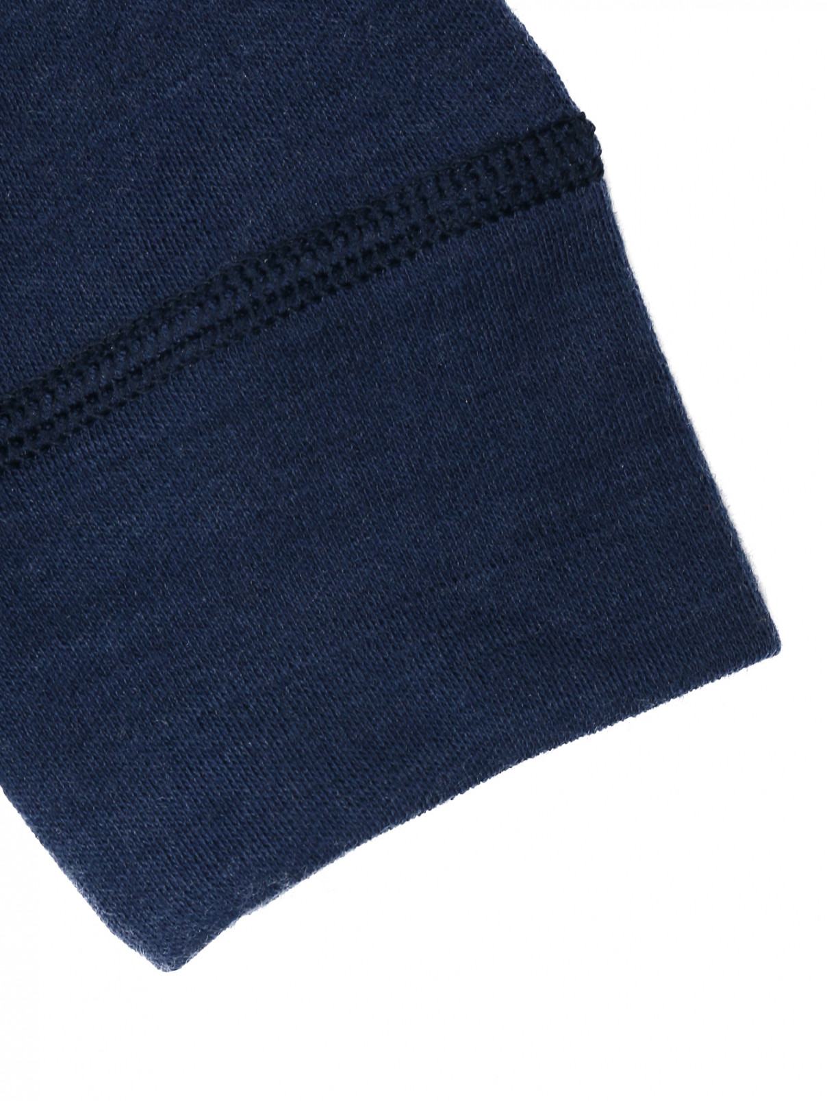Комбинезон для младенцев из шерсти на кнопках Airwool  –  Деталь1  – Цвет:  Синий