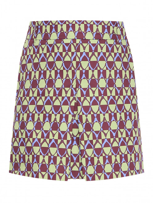 Мини-юбка из хлопка с карманами Max&Co - Общий вид