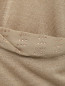 Джемпер из шелка декорированный стразами Armani Collezioni  –  Деталь