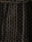 Широкие брюки из шелка с узором Barbara Bui  –  Деталь1