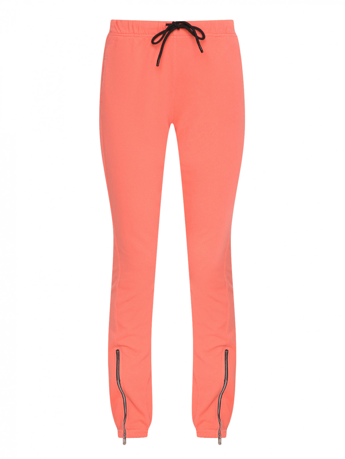 Спортивные брюки на резинке Cotton Citizen  –  Общий вид  – Цвет:  Розовый
