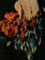 Кардиган из шерсти с цветочным узором Marina Rinaldi  –  Деталь