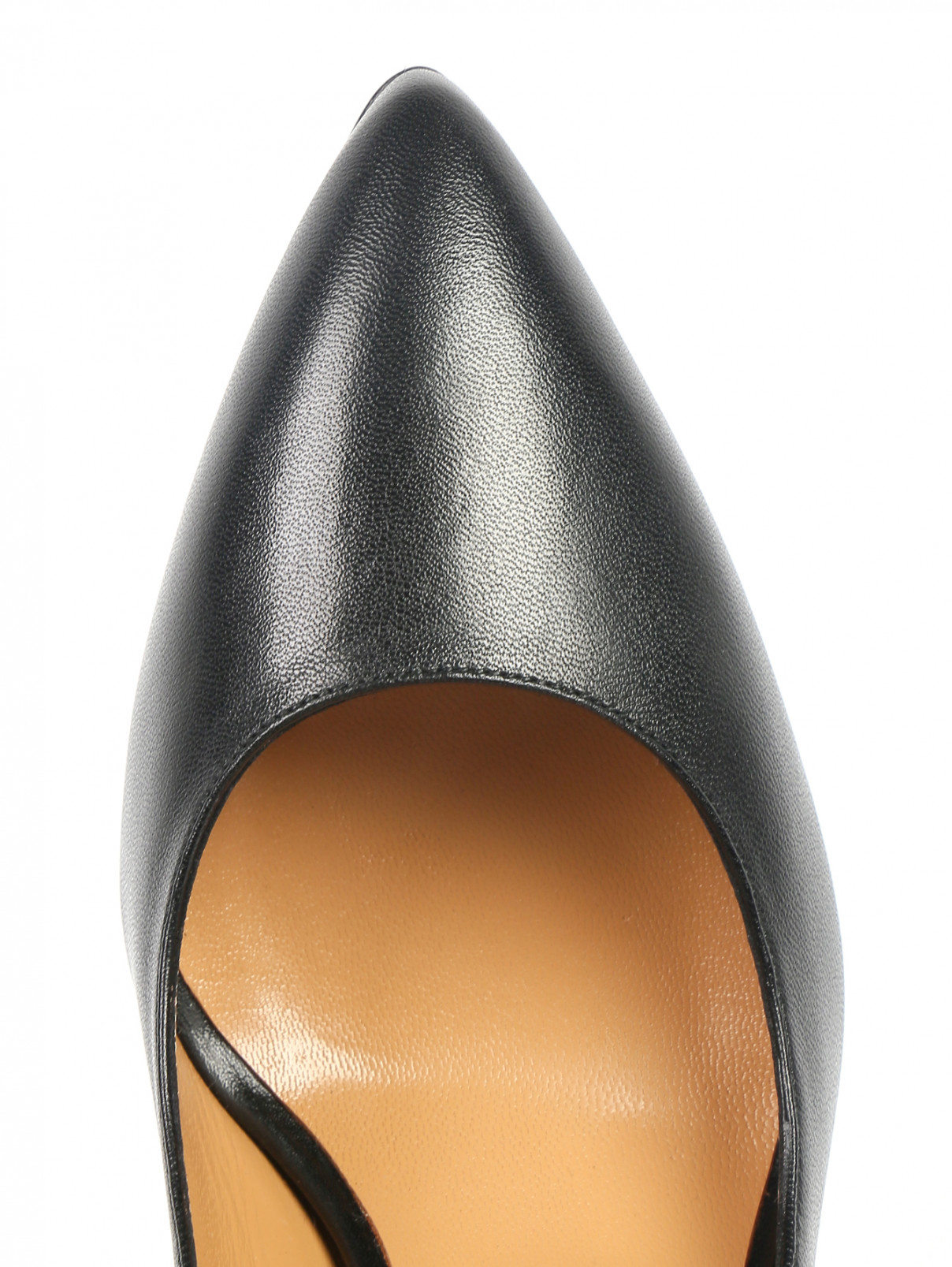 Туфли из кожи с декором Coliac  –  Обтравка3  – Цвет:  Черный