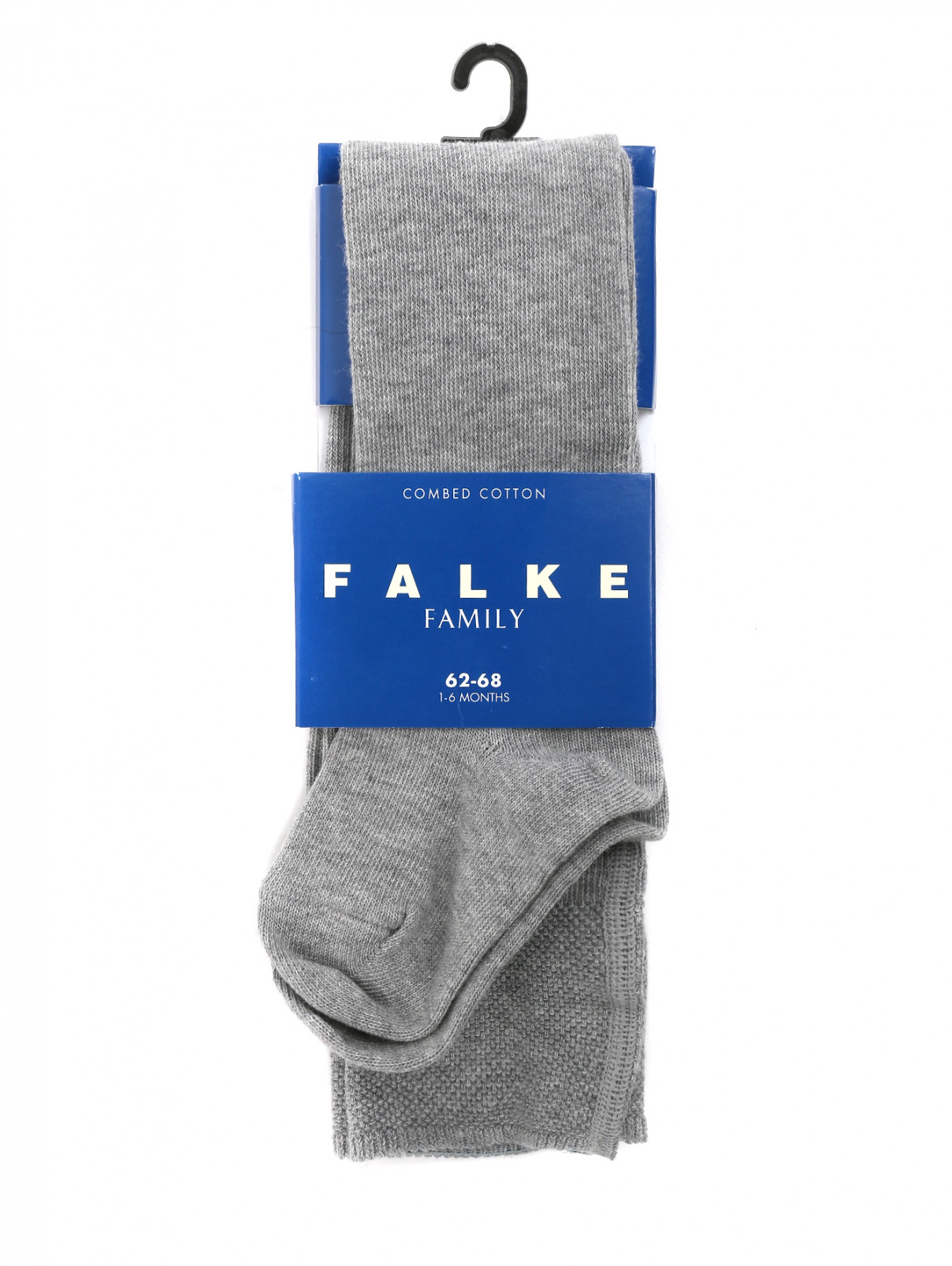 Колготки из хлопка Falke  –  Общий вид  – Цвет:  Серый