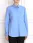 Блуза из хлопка с длинными рукавами Jil Sander  –  Модель Верх-Низ