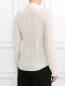 Блуза из шелка декорированная бусинами Moschino  –  Модель Верх-Низ1