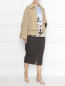 Куртка-ветровка с капюшоном Marina Rinaldi  –  МодельОбщийВид
