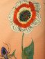 Платье из вискозы и шелка с цветочным узором Etro  –  Деталь