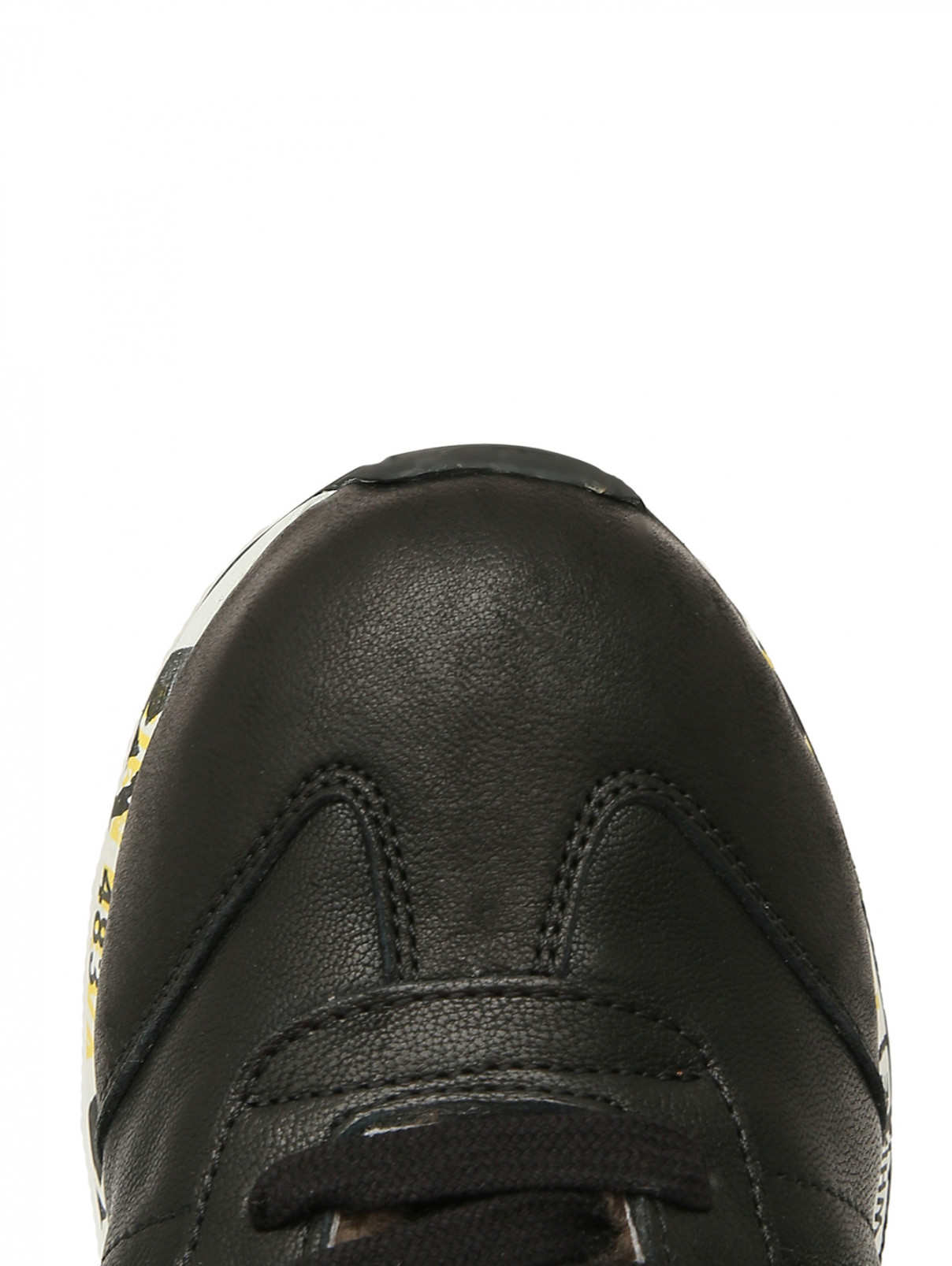 Утепленные ботинки из кожи Premiata will be  –  Деталь  – Цвет:  Черный