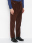Вельветовые брюки с карманами LARDINI  –  МодельВерхНиз