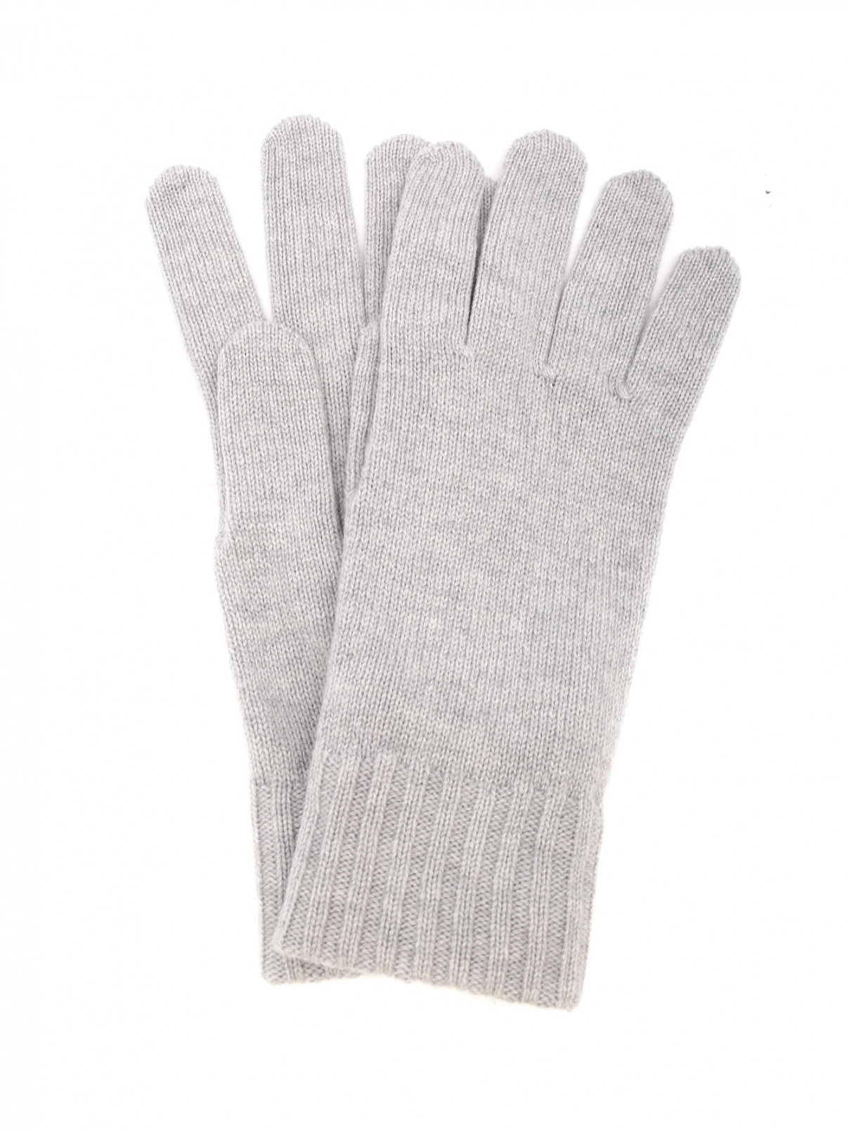 Перчатки из кашемира Malo  –  Общий вид  – Цвет:  Серый